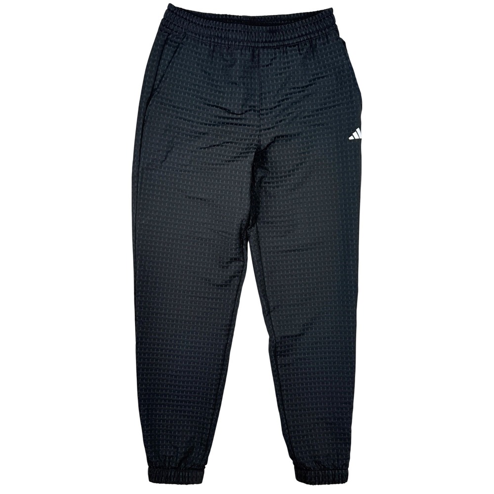 Adidas Waffle Grid Wind Pants‎ Size S Mens Black ADVR0994, NEW